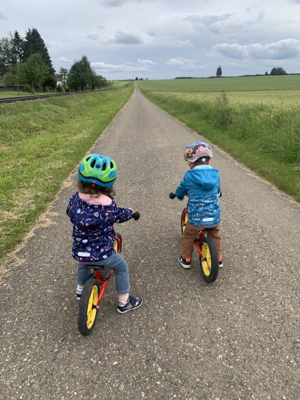 Kleine Runde mit dem Laufrad Kleine Runde mit dem Laufrad